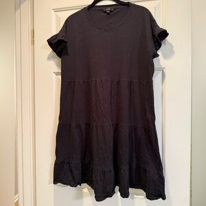 J. Crew Tiered Ruffle Dress